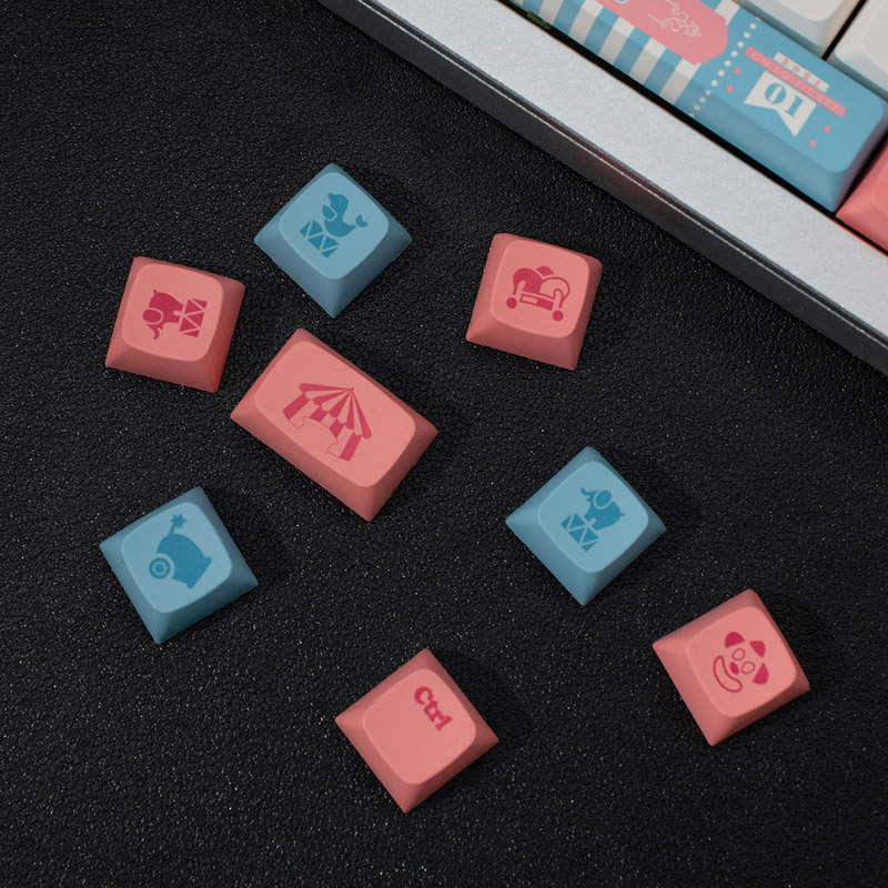Bộ nút bàn phím cơ | Keycap XDA PBT Dyesub Circus