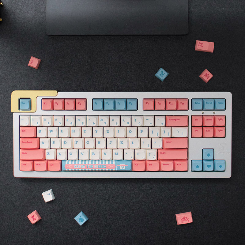 Bộ nút bàn phím cơ | Keycap XDA PBT Dyesub Circus