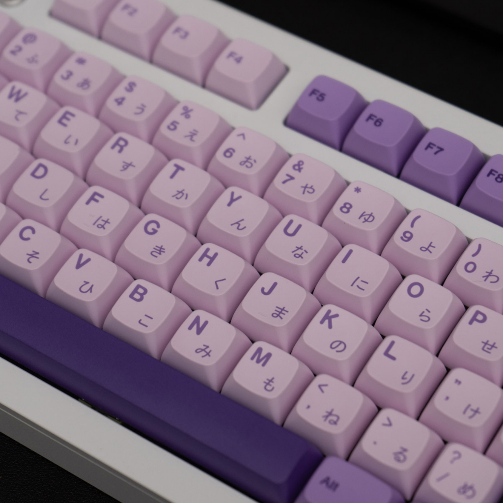Bộ nút bàn phím cơ | Keycap XDA PBT Dyesub Purple witch