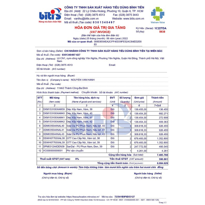 Dép sỏ ngón nam EVA full BIT.sđi biển đi mua trống nước