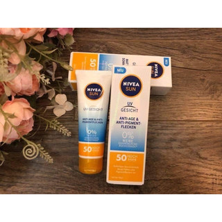 Hàng đức kem chống nắng chuyên mặt nivea sun spf 50+
