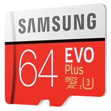 Thẻ nhớ Samsung 64GB microSDXC Evo Plus UHS-I- Grade 3; Class 10; R 100MB/s; W 60MB/s; kèm SDadaptor -Hàng chính hãng