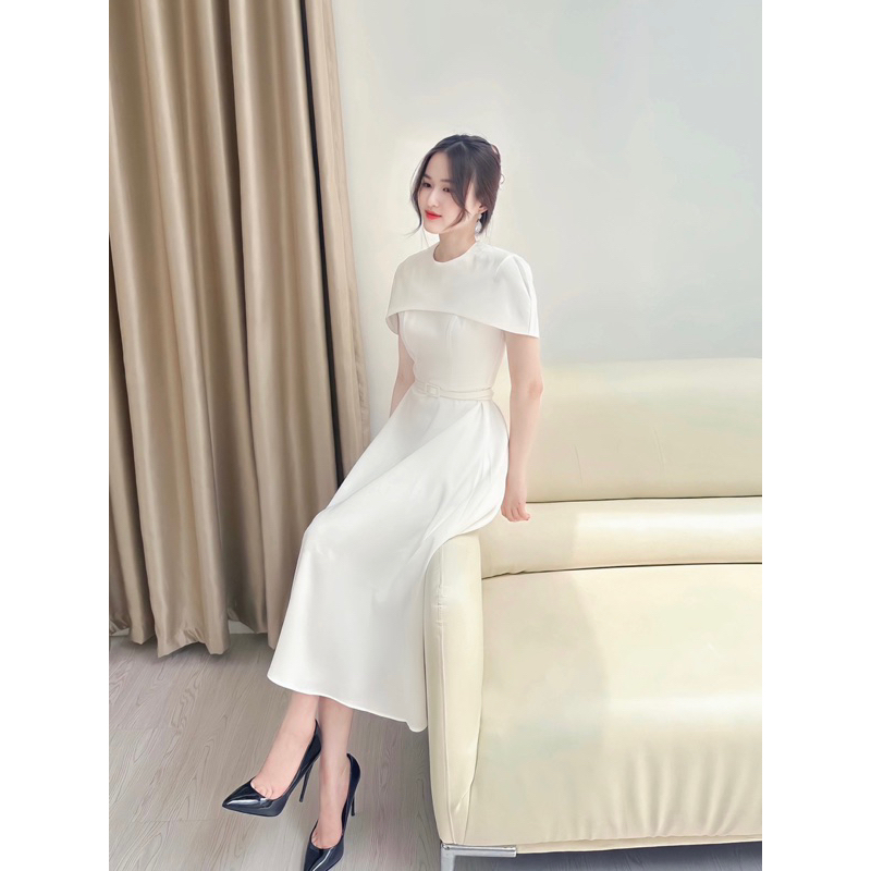 Đầm Ivy chất tuytsy  dáng xoè nhẹ