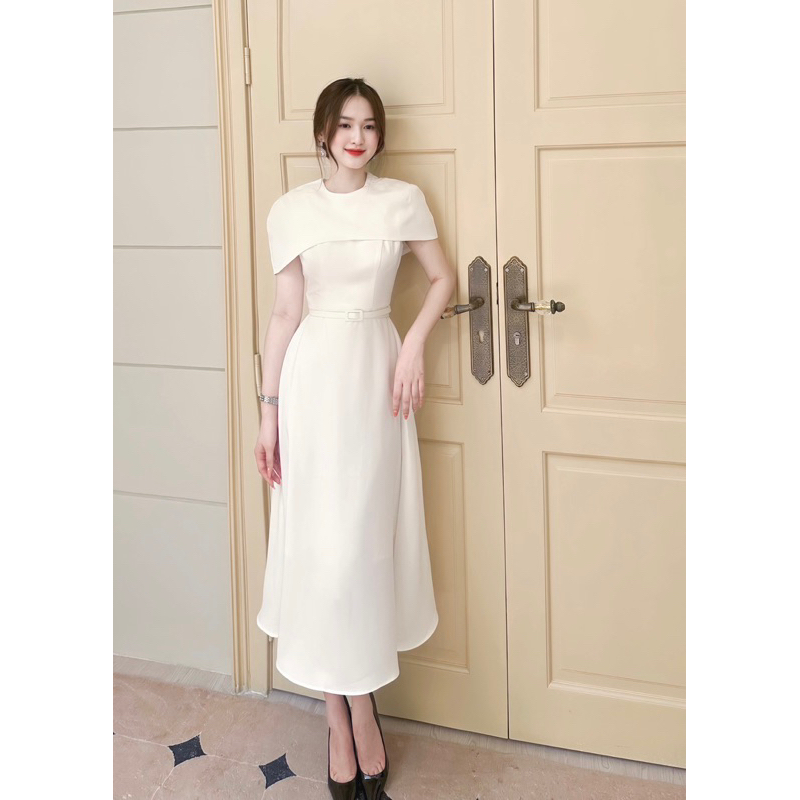 Đầm Ivy chất tuytsy  dáng xoè nhẹ