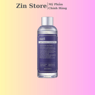 Nước hoa hồng Dear, Klairs Supple Preparation Unscented Toner 180ml