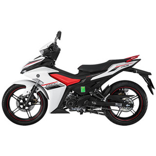 Tem rời ex 155 đen đỏ dán xe trắng. chế zin 2022