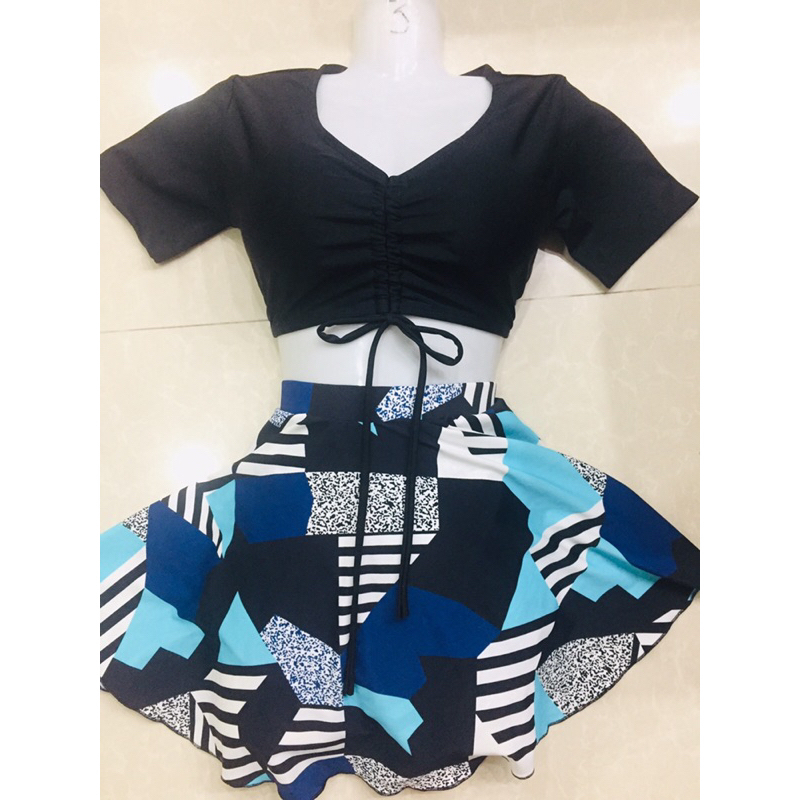 Sét áo tắm 2 mảnh croptop trẻ trung  từ size 45-90 kg | BigBuy360 - bigbuy360.vn