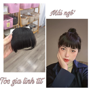 [ TÓC GIẢ Bằng TÓC THẬT ] Mái ngố dầy HÀN QUỐC| Tóc giả Linh Tit