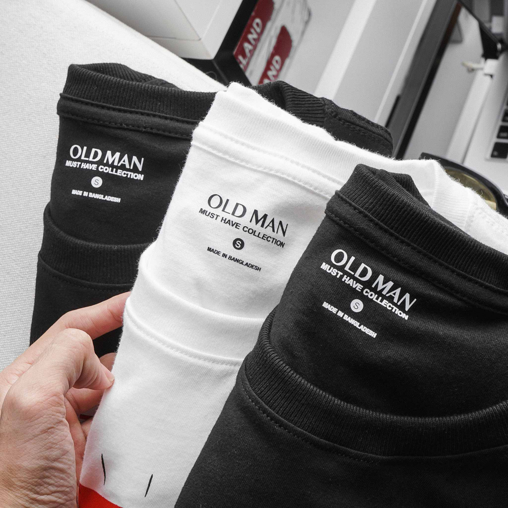 Áo thun in OldMan 59k