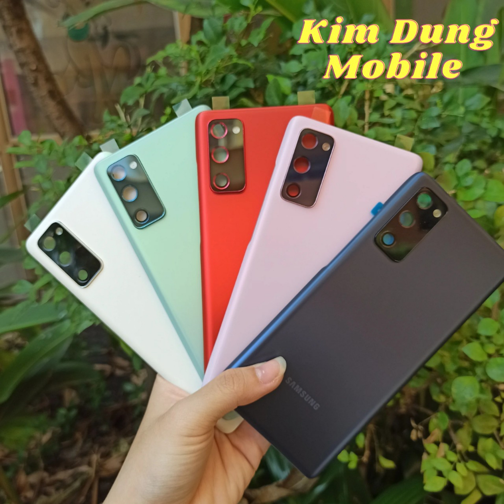 Nắp Lưng Samsung S20 FE Có Kính Camera Và Keo Dán - Hàng Linh Kiện Mới Nhập Siêu Đẹp