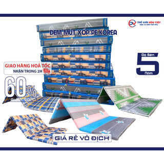 Đệm mút xốp pe korea - giá rẻ vô địch