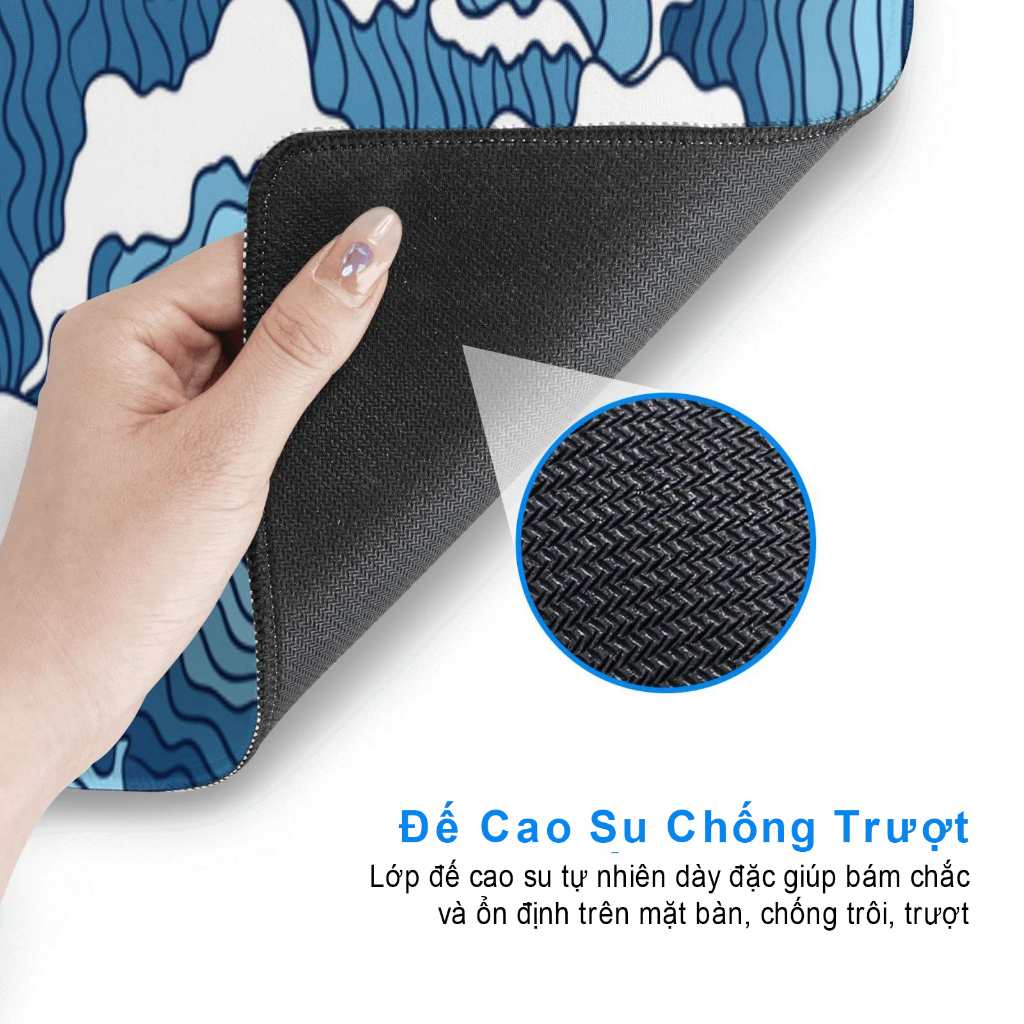 Miếng Lót Chuột Gaming in hình Anime Boruto Naruto The Movie - Sasuke Pad Decor bàn làm việc size Tròn 25/35/21x26/25x31