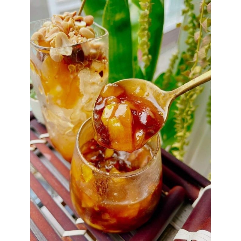 500gr Đá Me Rim Thơm / Me Hạt Dẻo Ngào Khóm Vị Chua Ngọt