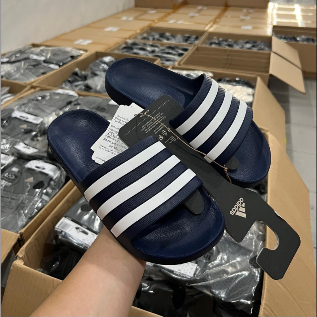 Dép Quai Ngang Adidas Adilette Aqua Đủ Màu Ảnh Thật F35543