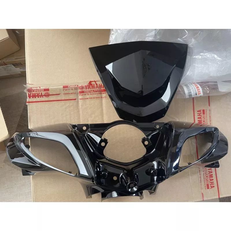 Ốp đầu trước Luvias Đen chính hãng Yamaha