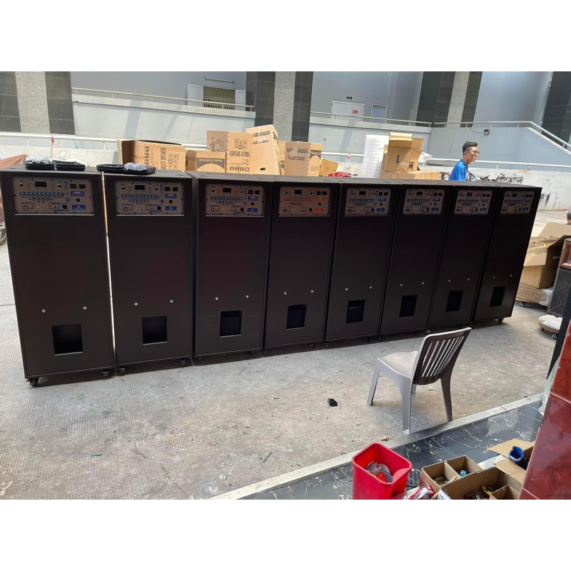 VỎ THÙNG LOA KÉO 4 TẤC ĐÔI 2 BASS 2 TREBLE