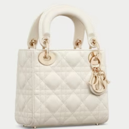 Dior/Mini LADY Túi DIOR/Túi nữ/Túi Messenger/Túi đeo vai/Túi dây xích/Sản phẩm giảm giá miễn thuế