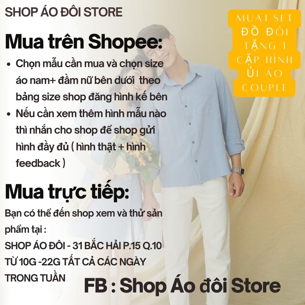 Đồ đôi nam nữ CHỤP ẢNH CƯỚI,ĐỒ ĐÔI NAM NỮ CAO CẤP, ÁO ĐÔI NAM NỮ ĐI BIỂN ĐI DU LỊCH, ĐỒ ĐÔI HÀN QUỐC MỚI NHẤT