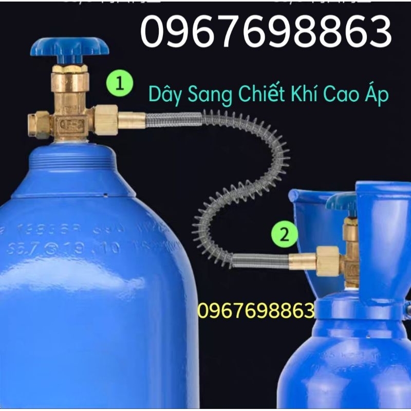 Dây chiết nạp khí cao áp