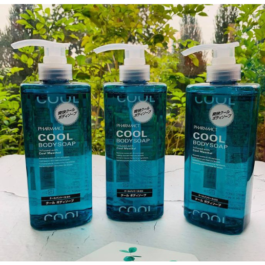 Sữa tắm nam Cool Body Soap Pharmaact 550ml - HÀNG NỘI ĐỊA NHẬT