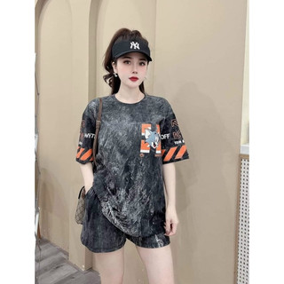 Sét bộ short phối 3D