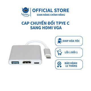 Type c to hdmi cáp chuyển đổi tpye c sang hdmi vga cho laptop,macbook pukigoc cd01