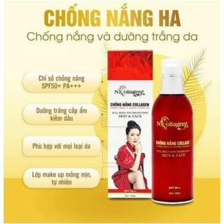 Kem chống nắng ha ncolagen chính hãng
