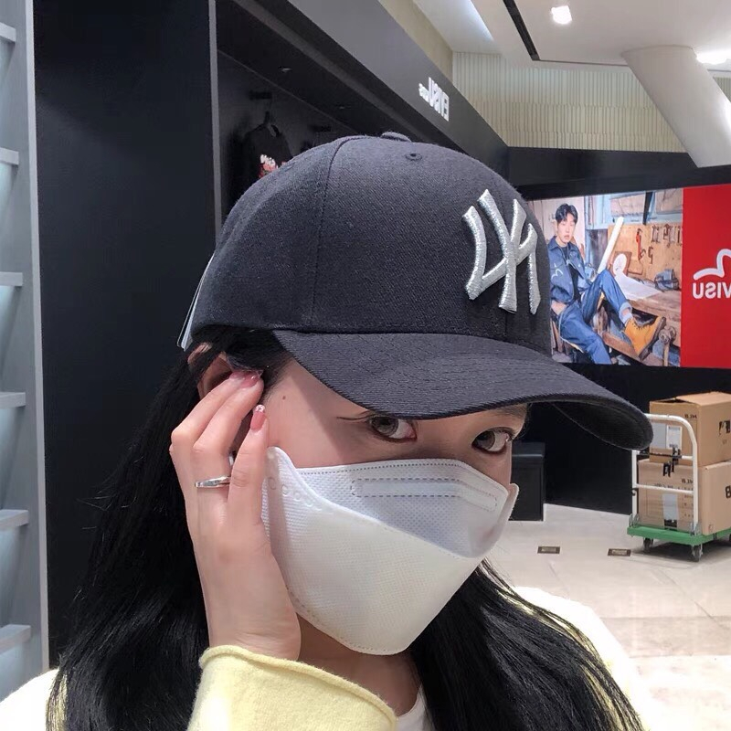 MŨ LƯỠI TRAI MLB BASIC LOGO THÊU FULL TAG TÚI
