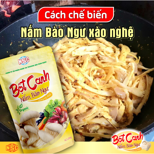 Bột Canh Nấm Bào Ngư Royal - Không Mỳ Chính - Hoàn Toàn Tự Nhiên - 100% Organic - Gói 200G