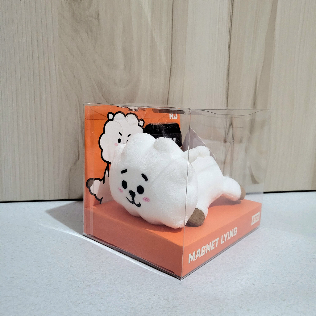 Mô hình bông BT21 RJ MAGNET LYING DOLL SET