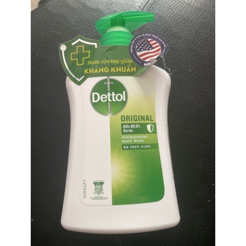 Nước Rửa Tay DETTOL Kháng Khuẩn Chính Hãng 250g - Mùi Thơm Dễ Chịu