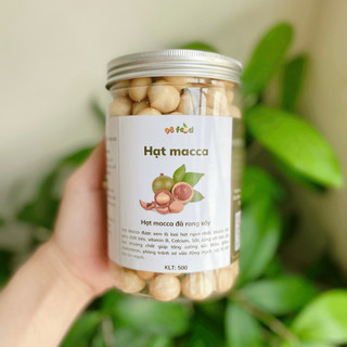Nhân hạt macca, Hạt macca tách vỏ đã sấy