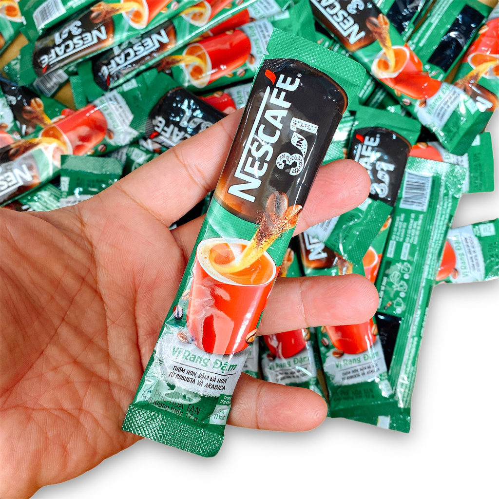 Combo 50 gói  cà phê sữa đá 3in1 Nescafe đậm đà hơn - Date mới 12 tháng.