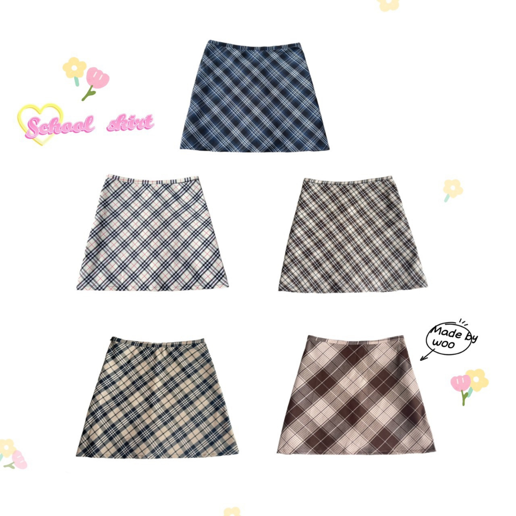 VÁY SCHOOL SKIRT