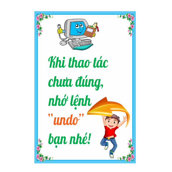 Tranh decal TRANG TRÍ PHÒNG TIN HỌC - TH-015