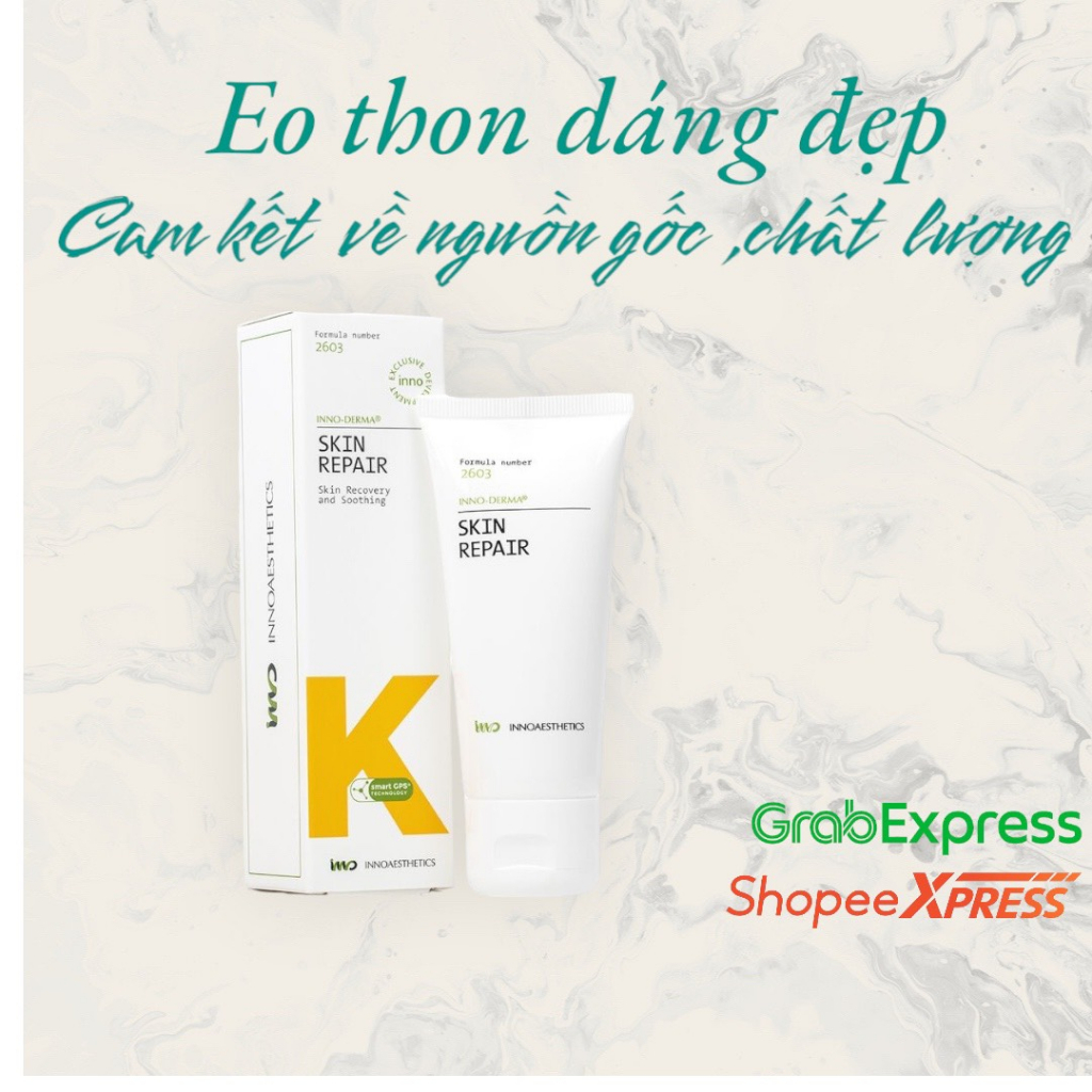 Skin ɾepair ,Kem K inno ,Innoaesthetics ,Kem Dưỡng inno -Derma 60gr