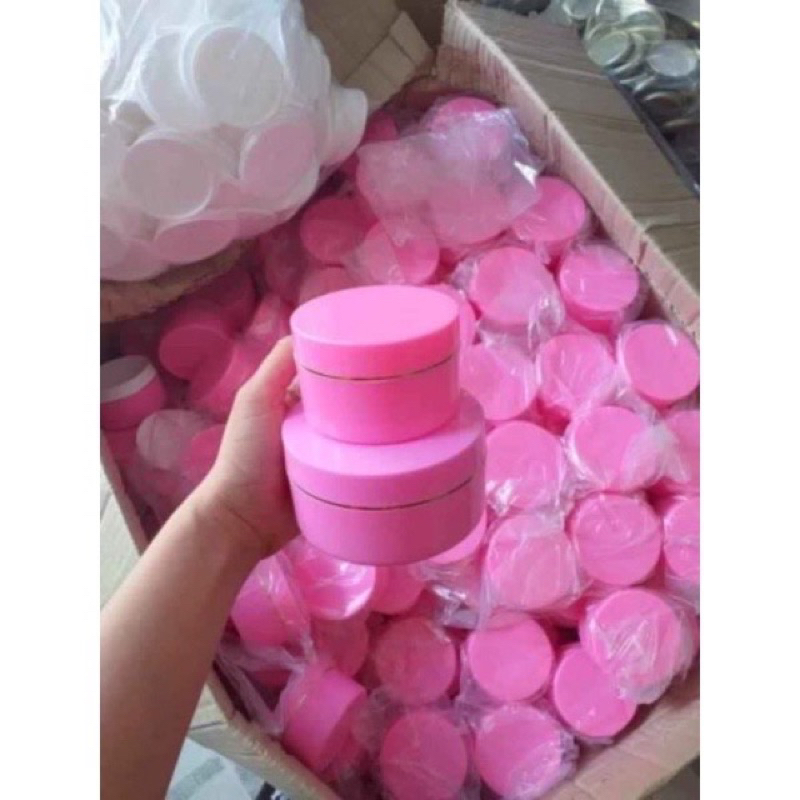 HỦ ĐỰNG KEM BODY 200gr HỒNG