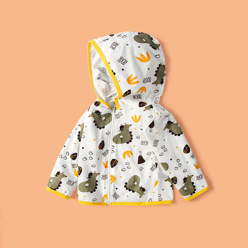 Áo chống nắng cho bé EROKIDS áo chống nắng trẻ em chất cotton thoáng mát hoạ tiết hoạt hình đáng yêu
