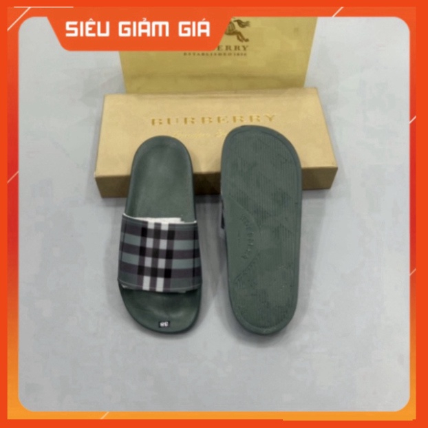 Dép lê quai ngang kẻ BBR - Dép Nam quai cao su siêu nét Free Ship