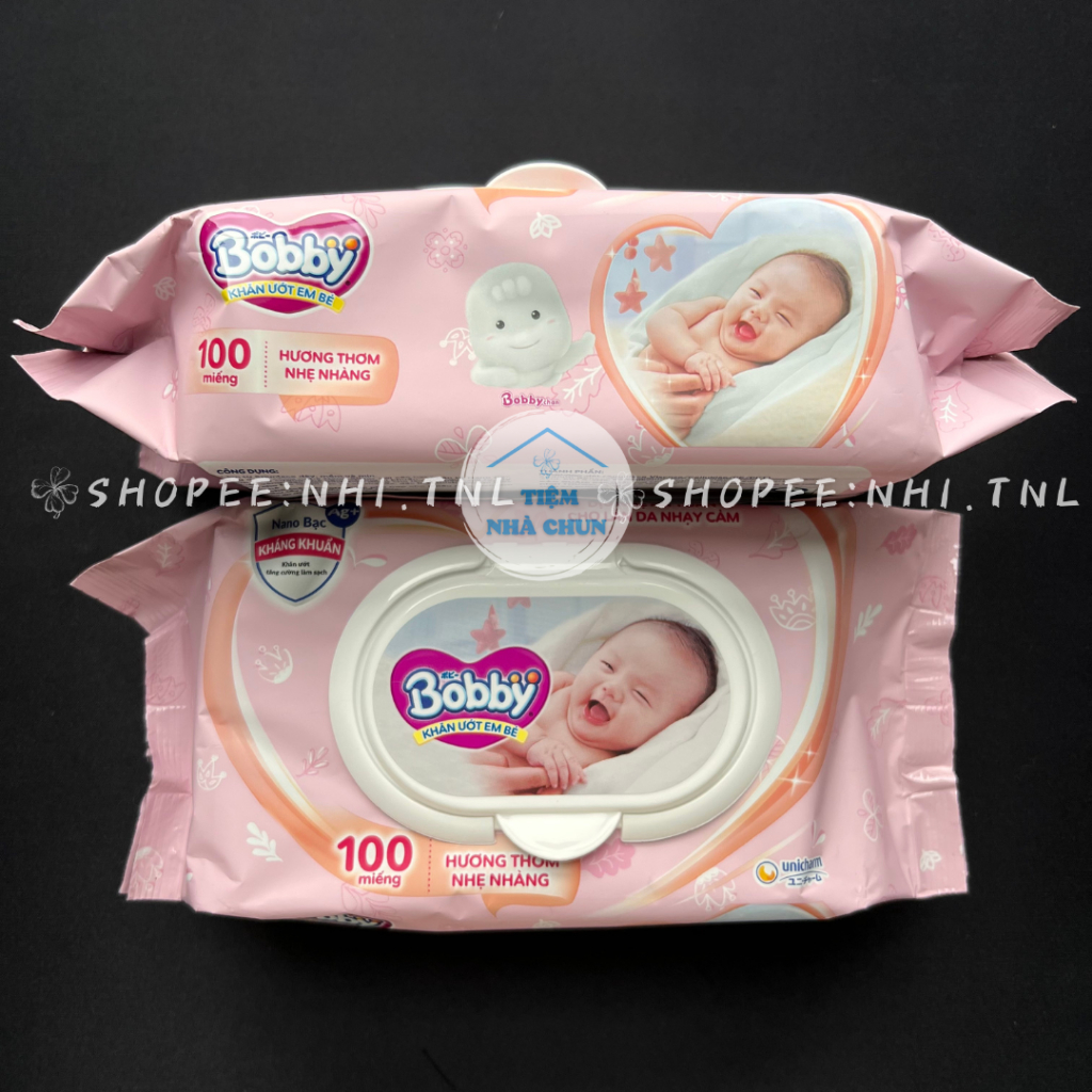 - Khăn Giấy Ướt Em Bé Bobby Care Không Mùi/ Không Hương - NHI.TNL