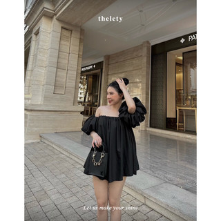 Áo Trễ Vai Tay Bồng BEARY OFF V2 | 𝐭𝐡𝐞𝐥𝐞𝐭𝐲
