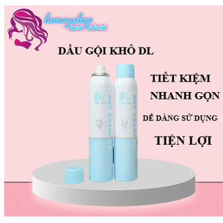 Dầu gội khô dl collagen dưỡng tóc mềm mượt, tóc sạch bồng bềnh. vào nếp sau 5 giây