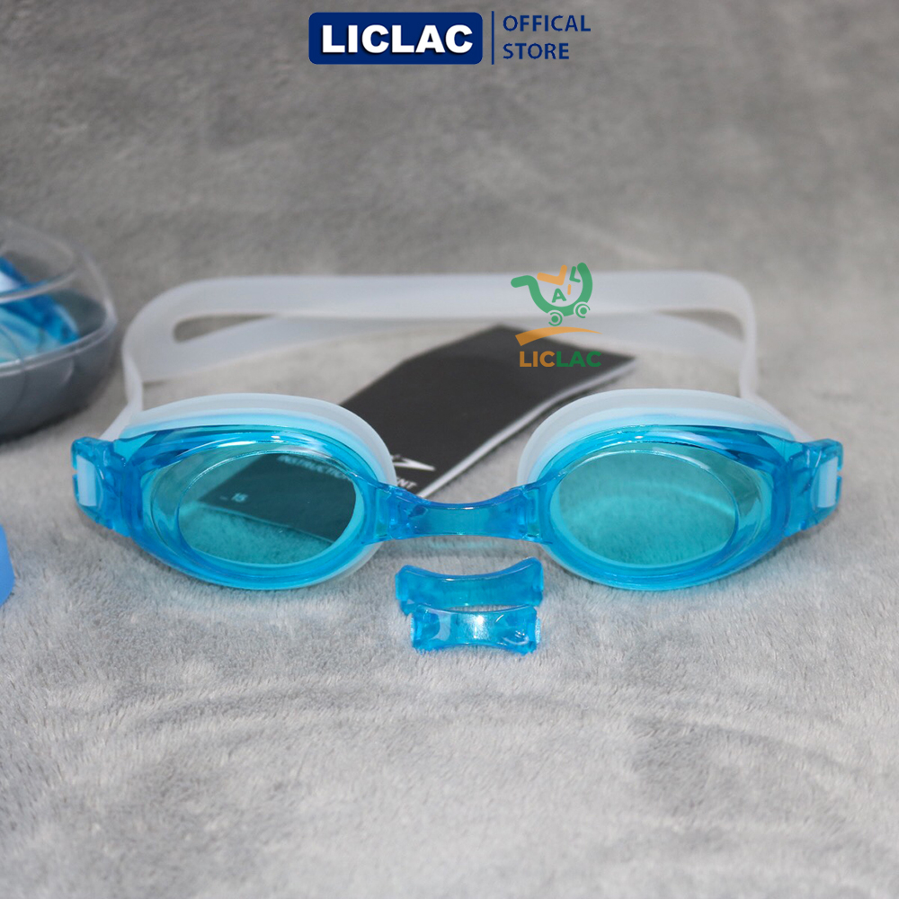 Kính bơi Speedo 301 dùng cho người lớn, Kính bơi Cao Cấp chống tia UV, Chống bám sương,Viền mắt kính bằng silicon