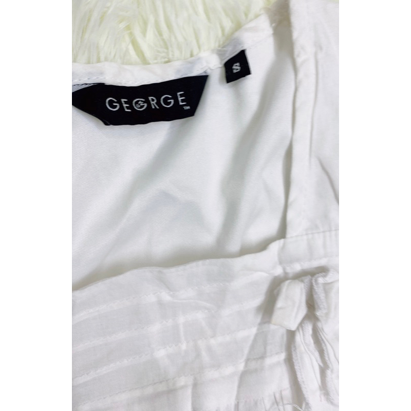 Áo Xô trắng hoa Hồng bé gái