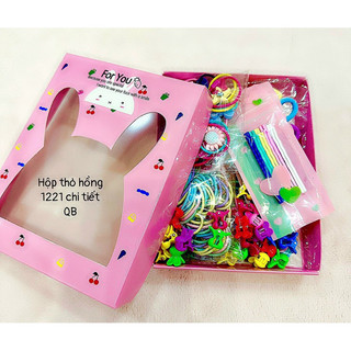 hộp buộc tóc, dây tóc,kẹp tóc, chun tóc.vv ( 1220 chi tiết)