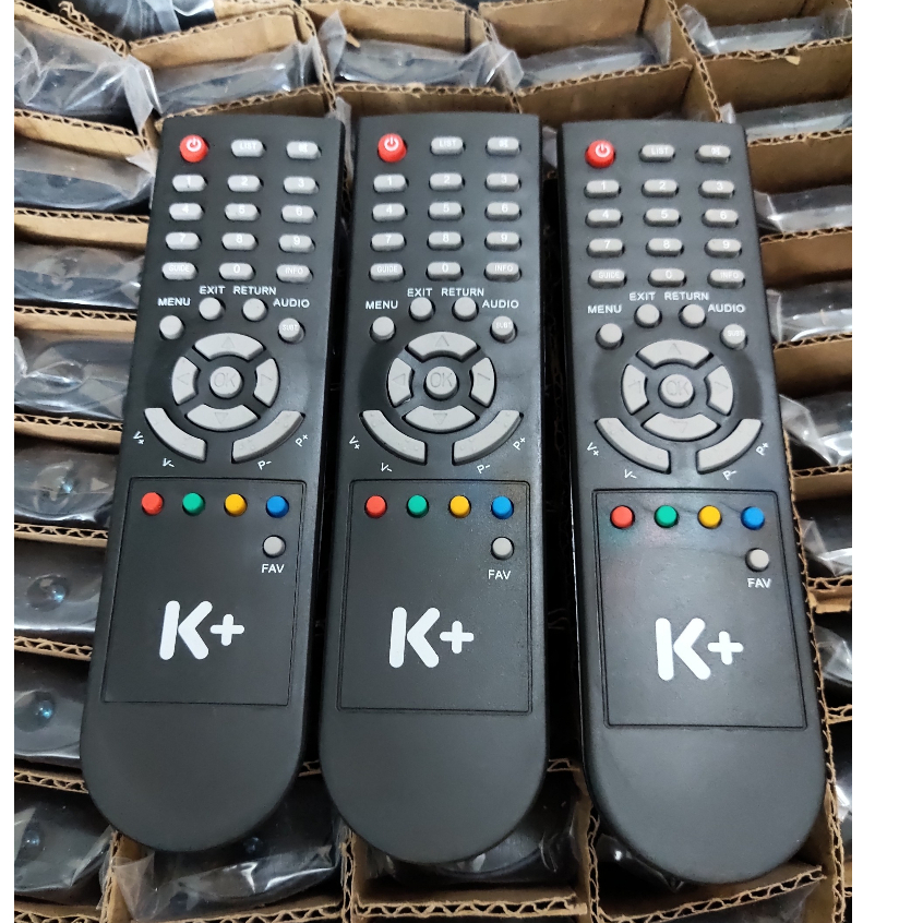 Điều khiển đầu thu truyền hình K+ SD