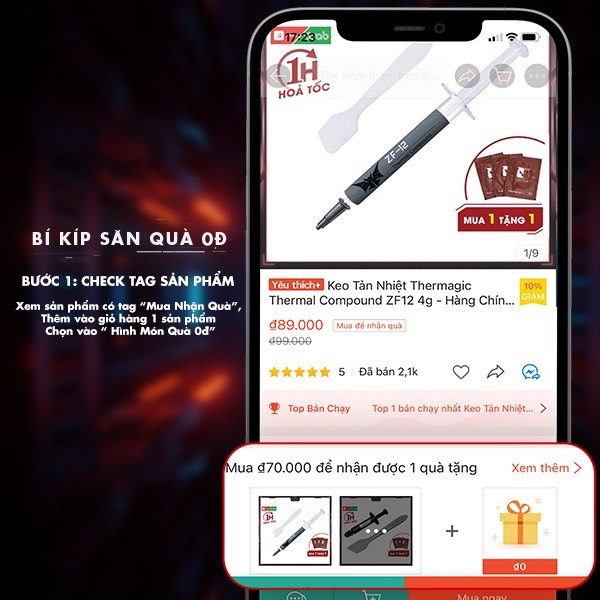 Keo Tản Nhiệt Máy Tính Thermagic TG-A - Hàng Chính Hãng