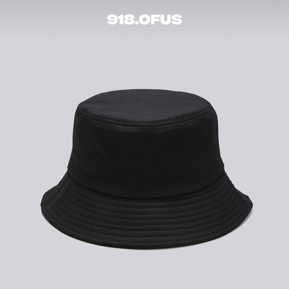 Mũ Bucket 2 mặt trơn vành cụp 918 OFUS unisex nam nữ