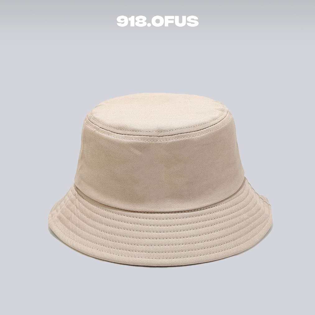 Mũ Bucket 2 mặt trơn vành cụp 918 OFUS unisex nam nữ
