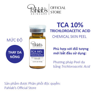 TCA 10%, TCA 15%, TCA 20% Trichloroacetic Acid Chemical Skin Peel 3 Mức Độ Pahlab's Handmade
